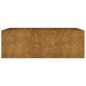 vidaXL Jardinera acero corten 120x80x40 cm vidaXL Jardinera acero corten 120x80x40 cm