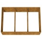 vidaXL Jardinera acero corten 120x80x40 cm vidaXL Jardinera acero corten 120x80x40 cm