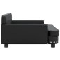 vidaXL Sofá para niños de cuero sintético negro 90x53x30 cm vidaXL Sofá para niños de cuero sintético negro 90x53x30 cm