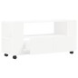 vidaXL Mueble para TV madera de ingeniería blanco 102x34,5x43 cm