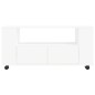 vidaXL Mueble para TV madera de ingeniería blanco 102x34,5x43 cm