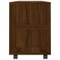 vidaXL Mueble para TV madera de ingeniería roble marrón 102x34,5x43 cm