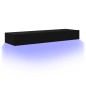 vidaXL Muebles de TV con luces LED 2 uds negro 60x35x15,5 cm vidaXL Muebles de TV con luces LED 2 uds negro 60x35x15,5 cm