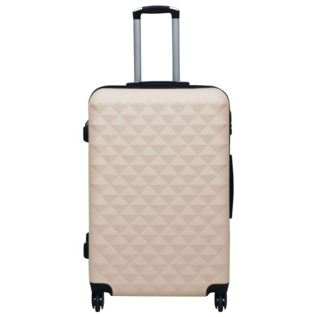 vidaXL Maleta rígida con ruedas ABS dorado