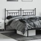 vidaXL Cabecero de metal negro 180 cm vidaXL Cabecero de metal negro 180 cm