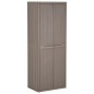 vidaXL Armario almacenaje de jardín PP apariencia madera 65x45x172 cm vidaXL Armario almacenaje de jardín PP apariencia madera 65x45x172 cm