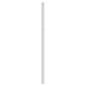 vidaXL Cabecero de metal blanco 120 cm