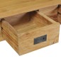 vidaXL Mesa consola madera de teca maciza 90x30x80 cm vidaXL Mesa consola madera de teca maciza 90x30x80 cm