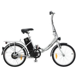 Bicicleta eléctrica plegable con batería litio aleación de aluminio  