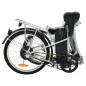 Bicicleta eléctrica plegable con batería litio aleación de aluminio Bicicleta eléctrica plegable con batería litio aleación de aluminio