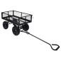 vidaXL Carrito de mano de jardín negro 250 kg vidaXL Carrito de mano de jardín negro 250 kg