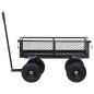 vidaXL Carrito de mano de jardín negro 250 kg vidaXL Carrito de mano de jardín negro 250 kg