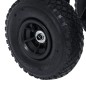 vidaXL Carrito de mano de jardín negro 250 kg vidaXL Carrito de mano de jardín negro 250 kg