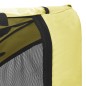 vidaXL Remolque de bicicleta para mascotas amarillo y negro vidaXL Remolque de bicicleta para mascotas amarillo y negro