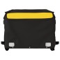 vidaXL Remolque para bicicleta hierro negro y amarillo 45 kg vidaXL Remolque para bicicleta hierro negro y amarillo 45 kg