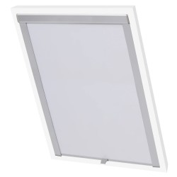 vidaXL Persiana opaca enrollable blanco M04/304 