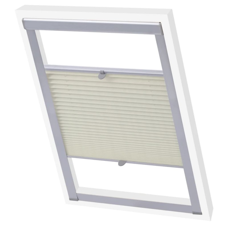 vidaXL Persiana plisada crema M08/308 vidaXL Persiana plisada crema M08/308