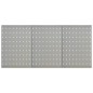 vidaXL Tableros de clavijas para pared 3 unidades acero 40x58 cm vidaXL Tableros de clavijas para pared 3 unidades acero 40x58 cm