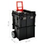 vidaXL Maleta trolley para herramientas con mango 46x36x41 cm vidaXL Maleta trolley para herramientas con mango 46x36x41 cm