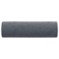 vidaXL Cojines decorativos 2 uds terciopelo gris oscuro 15x50 cm