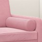 vidaXL Cojines decorativos 2 uds terciopelo rosa 15x50 cm vidaXL Cojines decorativos 2 uds terciopelo rosa 15x50 cm