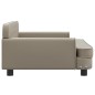 vidaXL Sofá para niños de cuero sintético capuchino 90x53x30 cm vidaXL Sofá para niños de cuero sintético capuchino 90x53x30 cm