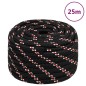 vidaXL Cuerda de barco polipropileno negra 20 mm 25 m vidaXL Cuerda de barco polipropileno negra 20 mm 25 m