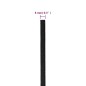 vidaXL Cuerda de barco polipropileno negro intenso 8 mm 500 m vidaXL Cuerda de barco polipropileno negro intenso 8 mm 500 m