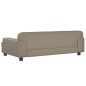 vidaXL Sofá para niños de cuero sintético capuchino 90x53x30 cm vidaXL Sofá para niños de cuero sintético capuchino 90x53x30 cm