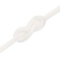 vidaXL Cuerda de barco polipropileno blanco intenso 5 mm 50 m