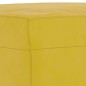 vidaXL Juego de sofás con cojines 3 piezas terciopelo amarillo vidaXL Juego de sofás con cojines 3 piezas terciopelo amarillo