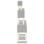 vidaXL Rascador para gatos con postes de sisal gris claro 199 cm vidaXL Rascador para gatos con postes de sisal gris claro 199 cm