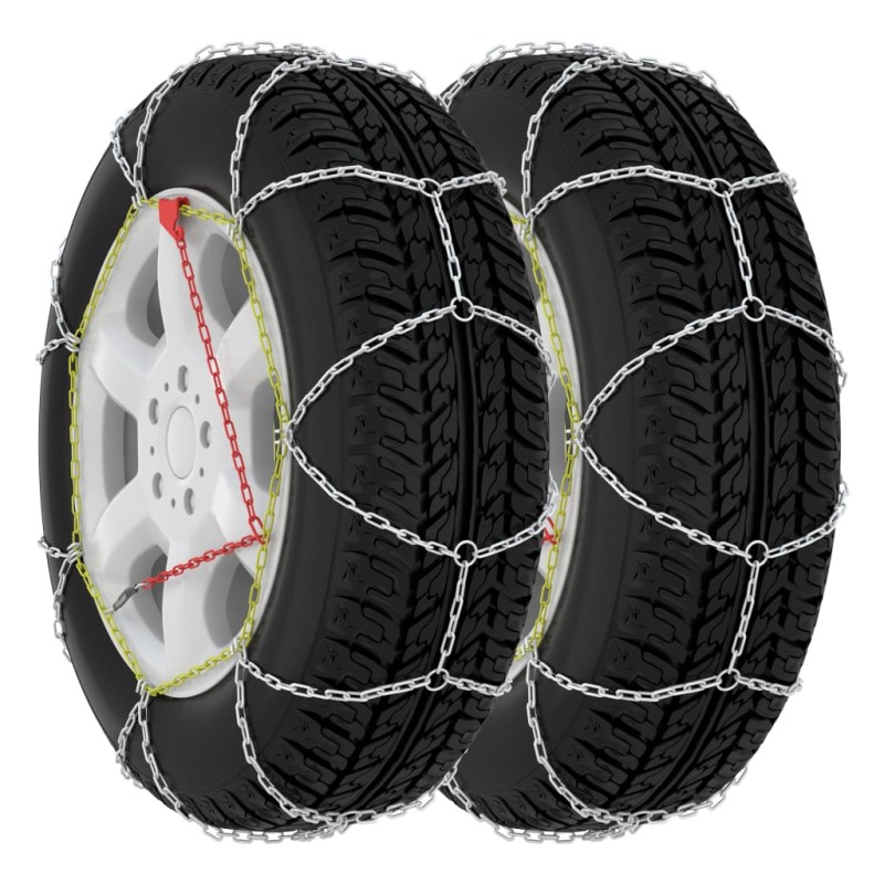 vidaXL Cadenas de nieve para SUV 4x4 2 unidades 16 mm tamaño 460 vidaXL Cadenas de nieve para SUV 4x4 2 unidades 16 mm tamaño 460