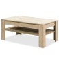 vidaXL Mesa de centro madera de ingeniería roble 110x65x48 cm vidaXL Mesa de centro madera de ingeniería roble 110x65x48 cm