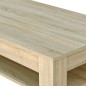 vidaXL Mesa de centro madera de ingeniería roble 110x65x48 cm vidaXL Mesa de centro madera de ingeniería roble 110x65x48 cm