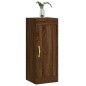 vidaXL Armario de pared madera ingeniería marrón roble 34,5x34x90 cm vidaXL Armario de pared madera ingeniería marrón roble 34,5x34x90 cm