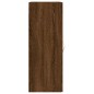 vidaXL Armario de pared madera ingeniería marrón roble 34,5x34x90 cm vidaXL Armario de pared madera ingeniería marrón roble 34,5x34x90 cm