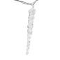 vidaXL Luces carámbanos de Navidad 40 uds acrílico blanco cálido vidaXL Luces carámbanos de Navidad 40 uds acrílico blanco cálido
