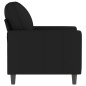 vidaXL Sillón de terciopelo negro 60 cm vidaXL Sillón de terciopelo negro 60 cm