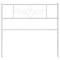 vidaXL Cabecero de metal blanco 100 cm vidaXL Cabecero de metal blanco 100 cm