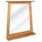 vidaXL Espejo de baño madera maciza de pino 70x12x79 cm vidaXL Espejo de baño madera maciza de pino 70x12x79 cm