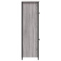 vidaXL Aparador alto madera contrachapada gris Sonoma 62x32x106,5 cm vidaXL Aparador alto madera contrachapada gris Sonoma 62x32x106,5 cm