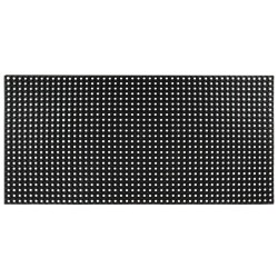 vidaXL Felpudo de goma 16 mm 100x200 cm
