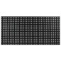 vidaXL Felpudo de goma 16 mm 100x200 cm