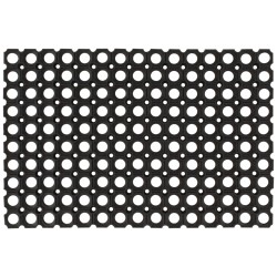 vidaXL Felpudo de goma 23 mm 60x80 cm 2 unidades