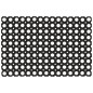 vidaXL Felpudo de goma 23 mm 60x80 cm 2 unidades