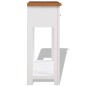vidaXL Mesa consola de madera de roble 83x30x73 cm vidaXL Mesa consola de madera de roble 83x30x73 cm