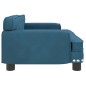 vidaXL Sofá para niños de terciopelo azul 70x45x30 cm vidaXL Sofá para niños de terciopelo azul 70x45x30 cm