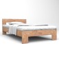 vidaXL Estructura de cama de madera maciza de roble 160x200 cm vidaXL Estructura de cama de madera maciza de roble 160x200 cm