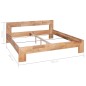 vidaXL Estructura de cama de madera maciza de roble 160x200 cm vidaXL Estructura de cama de madera maciza de roble 160x200 cm